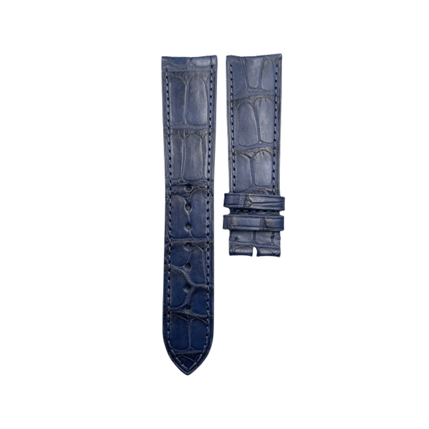 Matte Alligator Signature Curved Strap (Ready Stock)