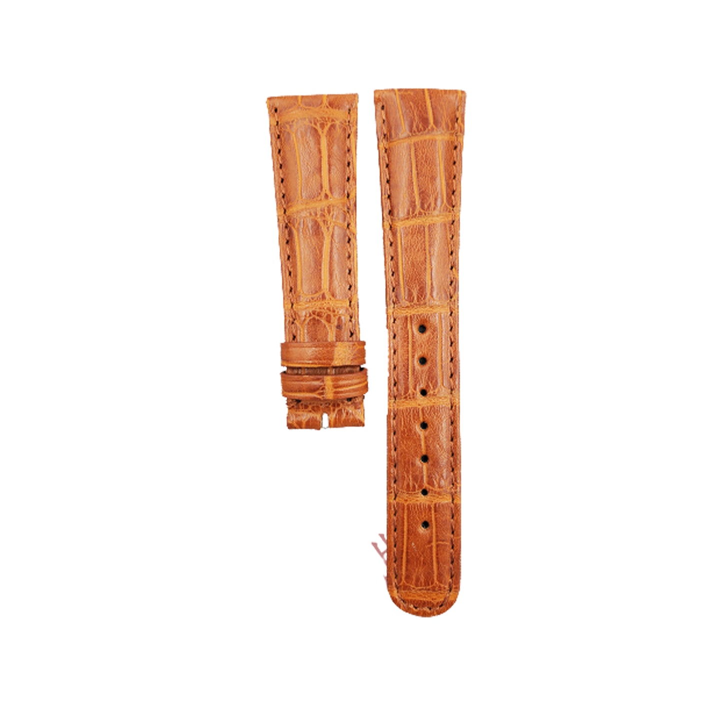 Matte Orange Alligator Signature Strap (Ready Stock)