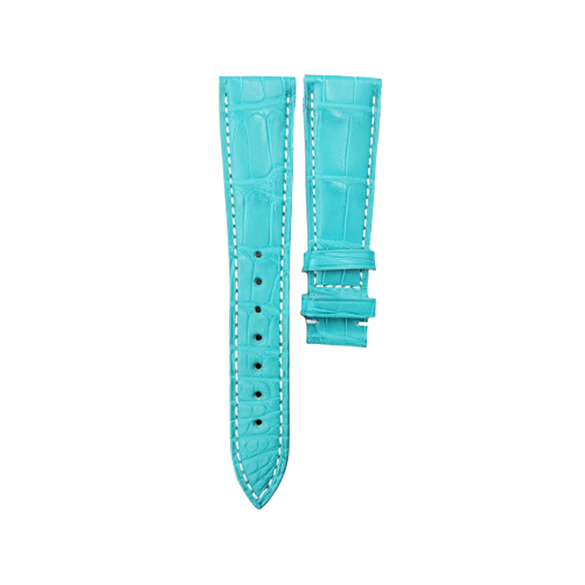 Matte Ice Blue Alligator Signature Strap (Ready Stock)