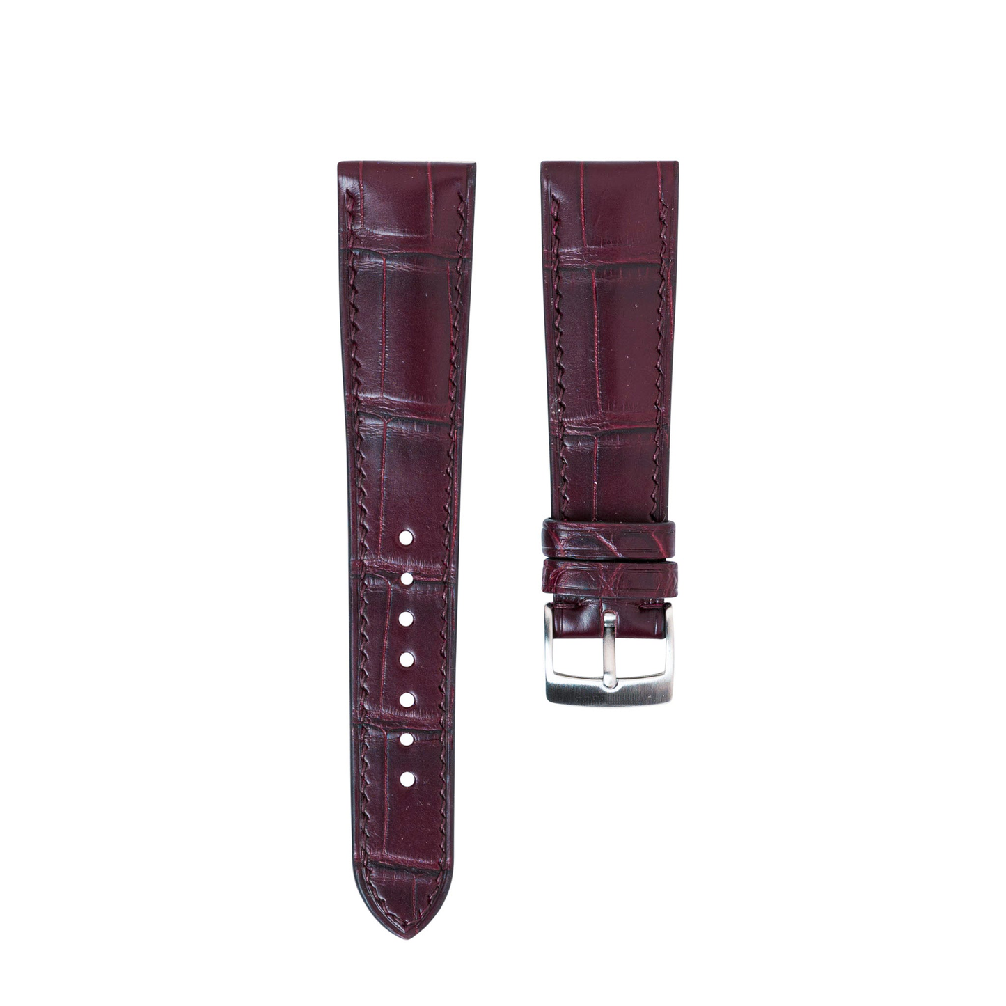 Matte Mahogany Alligator Signature Strap (Ready Stock)