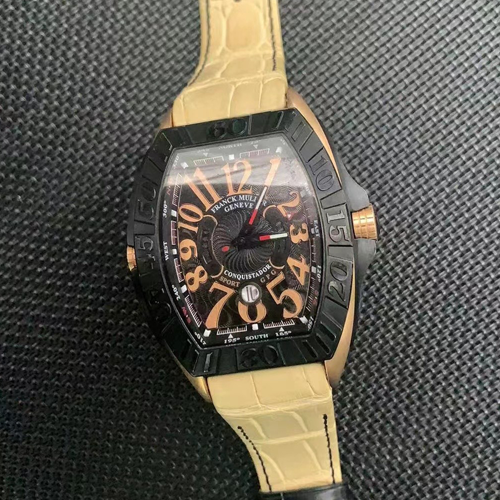 HANDMADE LEATHER WATCH STRAP FOR FRANCK MULLER