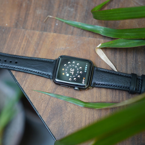 HANDMADE LEATHER WATCH STRAP FOR APPLE WATCH