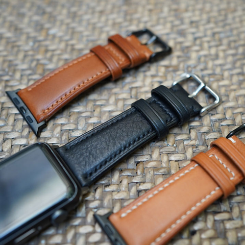 HANDMADE LEATHER WATCH STRAP FOR APPLE WATCH