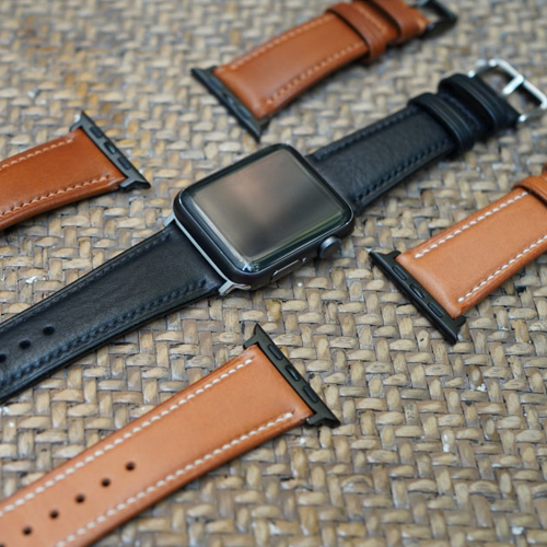 HANDMADE LEATHER WATCH STRAP FOR APPLE WATCH