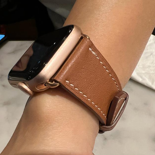 HANDMADE LEATHER WATCH STRAP FOR APPLE WATCH