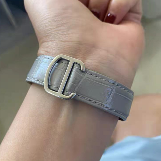 HANDMADE LEATHER WATCH STRAP FOR CARTIER