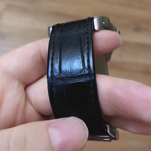 HANDMADE LEATHER WATCH STRAP FOR CARTIER