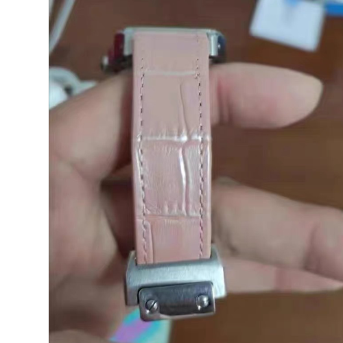 HANDMADE LEATHER WATCH STRAP FOR CARTIER