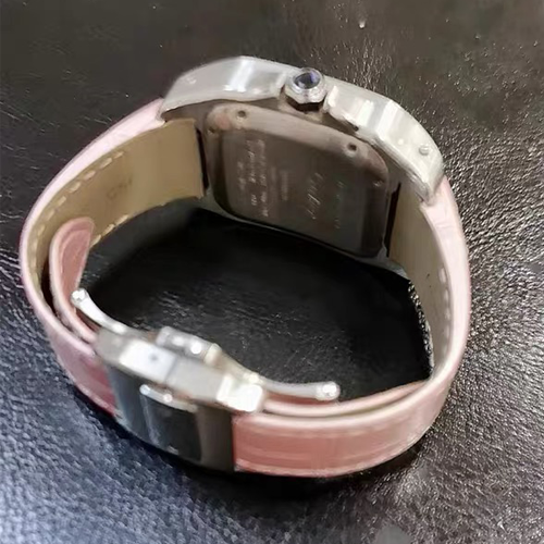 HANDMADE LEATHER WATCH STRAP FOR CARTIER