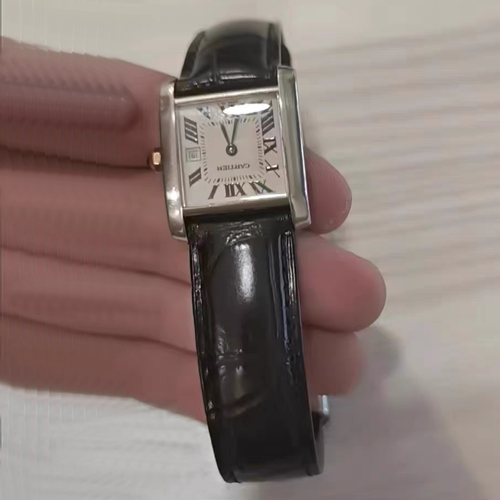 HANDMADE LEATHER WATCH STRAP FOR CARTIER