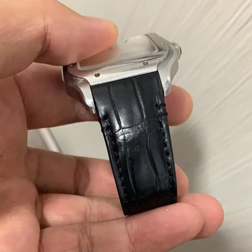 HANDMADE LEATHER WATCH STRAP FOR CARTIER