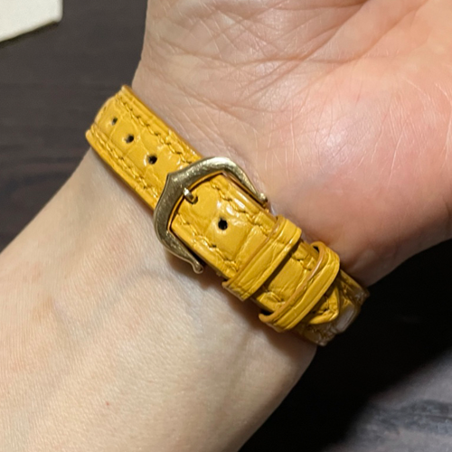 HANDMADE LEATHER WATCH STRAP FOR CARTIER