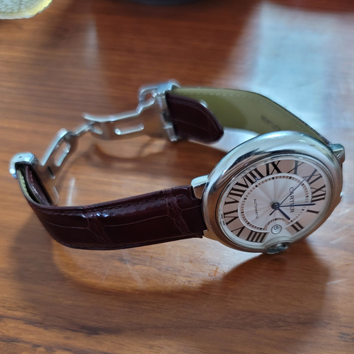 HANDMADE LEATHER WATCH STRAP FOR CARTIER