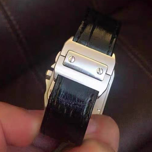 HANDMADE LEATHER WATCH STRAP FOR CARTIER