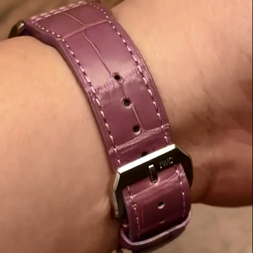 HANDMADE LEATHER WATCH STRAP FOR IWC