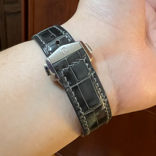 HANDMADE LEATHER WATCH STRAP FOR OMEGA