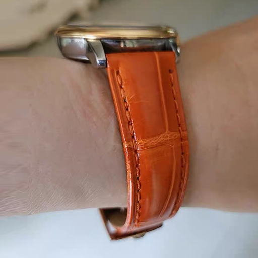 HANDMADE LEATHER WATCH STRAP FOR OMEGA