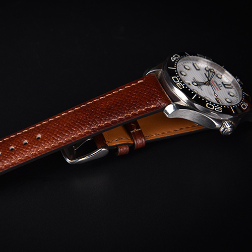 HANDMADE LEATHER WATCH STRAP FOR OMEGA