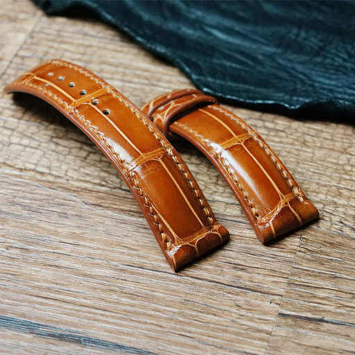 HANDMADE LEATHER WATCH STRAP FOR PANERAI