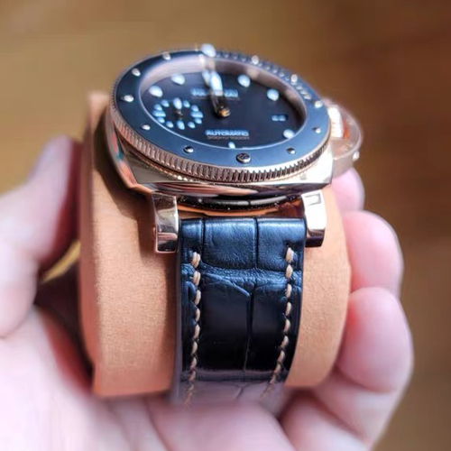 HANDMADE LEATHER WATCH STRAP FOR PANERAI