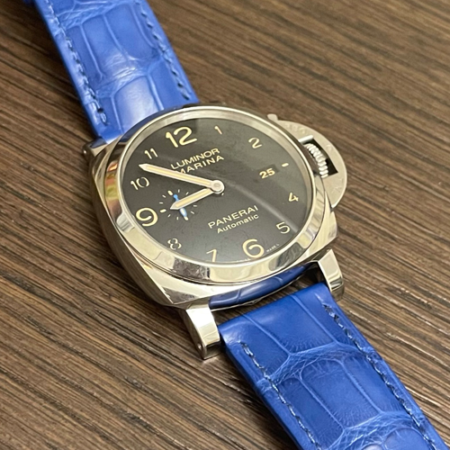 HANDMADE LEATHER WATCH STRAP FOR PANERAI