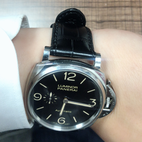 HANDMADE LEATHER WATCH STRAP FOR PANERAI