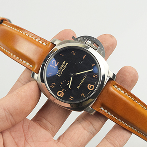 HANDMADE LEATHER WATCH STRAP FOR PANERAI