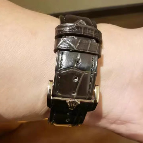 HANDMADE LEATHER WATCH STRAP FOR ROLEX