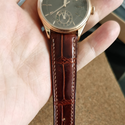 HANDMADE LEATHER WATCH STRAP FOR ROLEX