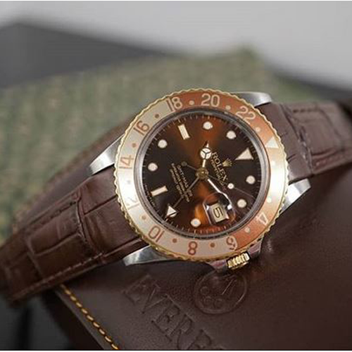 HANDMADE LEATHER WATCH STRAP FOR ROLEX