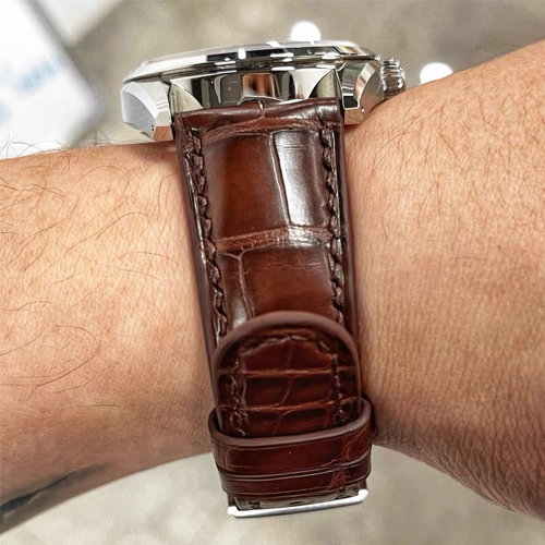 HANDMADE LEATHER WATCH STRAP FOR SEIKO