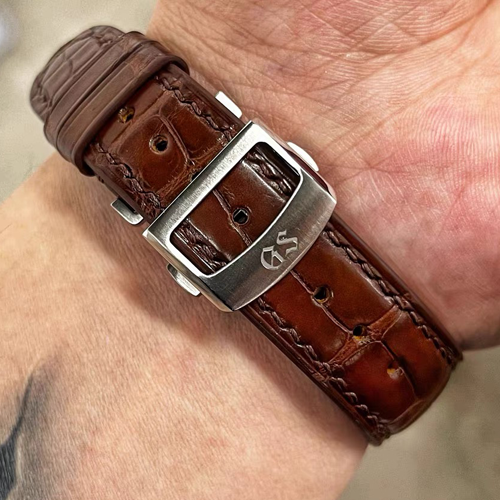 HANDMADE LEATHER WATCH STRAP FOR SEIKO